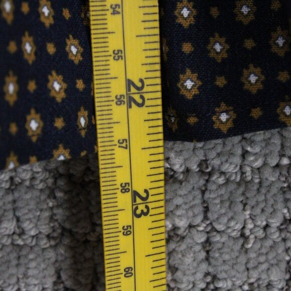 Mo:vint By Anthropologie Blouse Top Womens Long Sleeve Geometrical Pattern M NWT - Picture 9 of 9